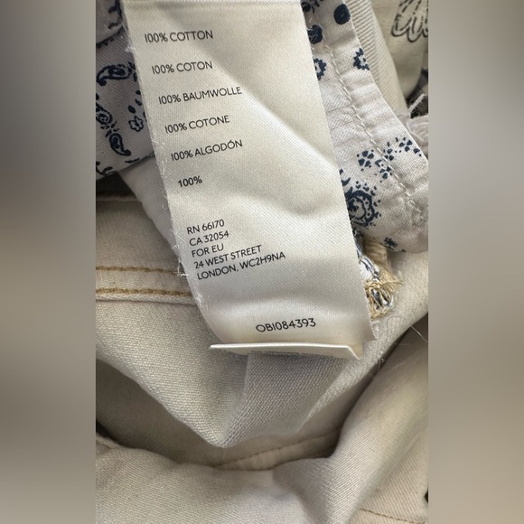 NWT We The Free Sun-kissed Off White Denim Short Overalls. Size 6. - Picture 9 of 12